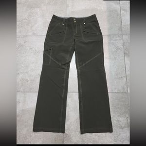 ATHLETA olive green cargo pants 8